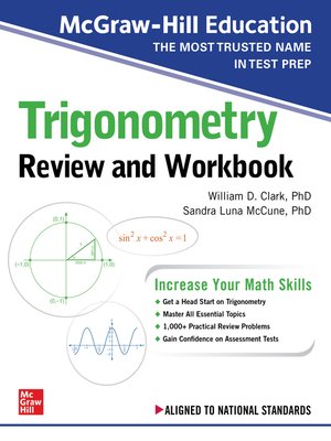 cover image of McGraw-Hill Education Trigonometry Review and Workbook